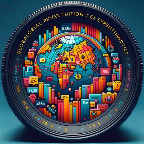 Global Private Tuition Expenditure Infographic