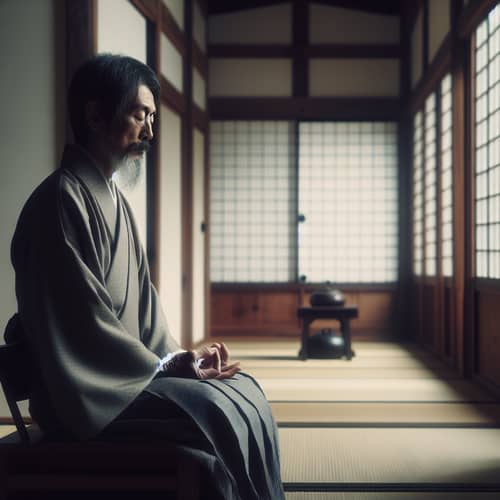 Uchiyama Kōshō Meditating: Peace and Mindfulness in Zen Buddhism