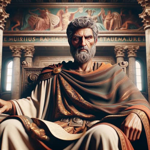 Musonius Rufus: Ancient Roman Philosopher Embodying Regal Aura