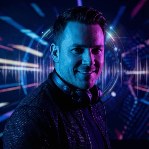 Striking DJ Portraits | Unique Artistic Style Striking DJ Portraits | Unique Artistic Style