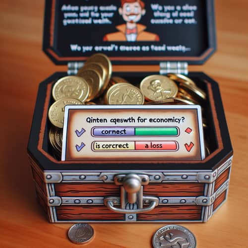 Economics Tabletop Game: Wealth Growth & Loss Simulation
