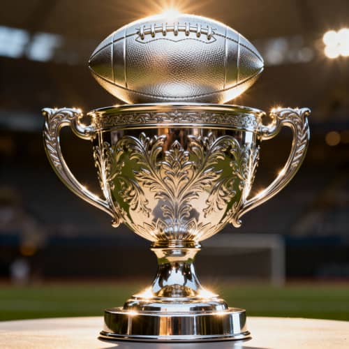 Stunning Football Trophy: Shine & Glory Stunning Football Trophy: Shine & Glory