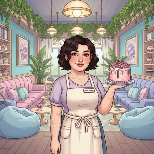 Dainty Delights Bakery: Cakes & Comfort in Pastels