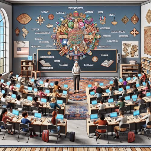 Diverse Intercultural Classroom Fostering Global Competencies