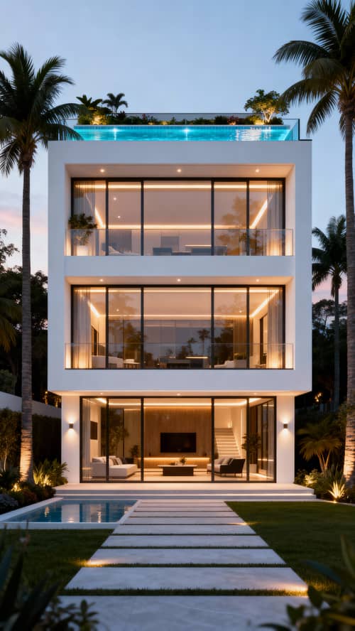 Luxury Three-Story Villa with Infinity Pool Luxury Three-Story Villa with Infinity Pool