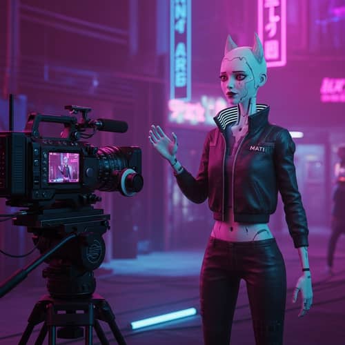 22nd Century Mati 3D Model Camera Animation