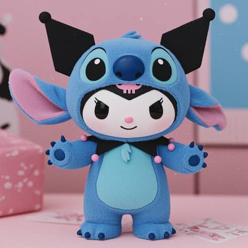 Kuromi in Stitch Costume - Fun Characters