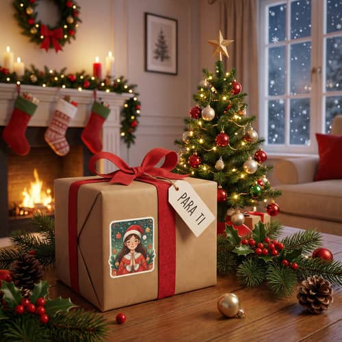 Create Christmas-Themed Image Details Create Christmas-Themed Image Details