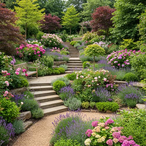 Stunning Garden Split Level Design Ideas