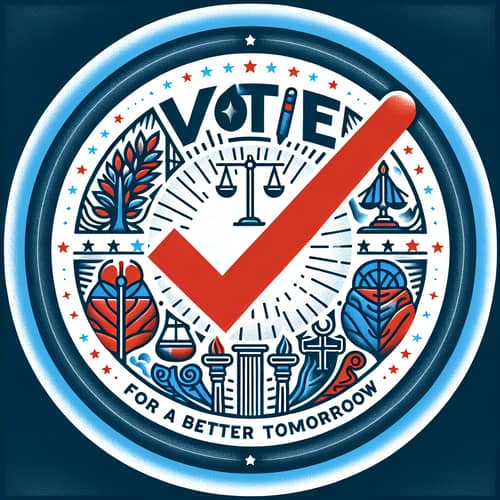 Election Poster: Vote for a Better Tomorrow