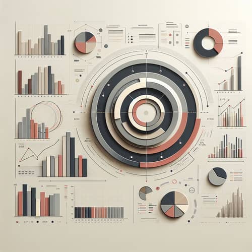 Modern Data Visualization Artwork