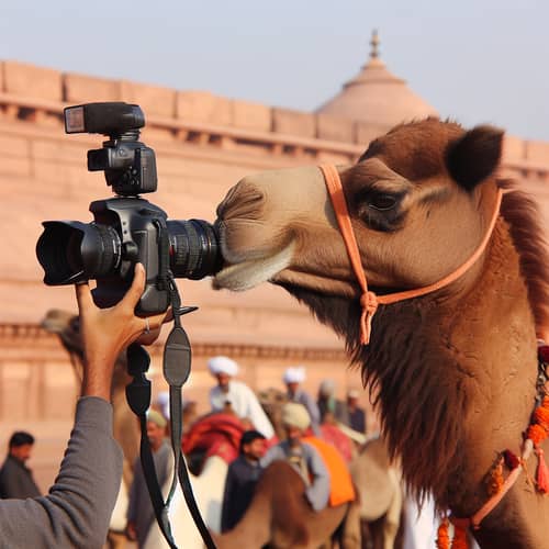 Camel Filming: Unique Animal Photography