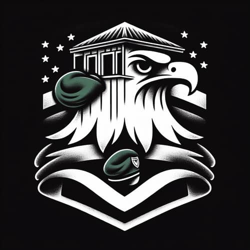 Majestic Eagle Tattoo Design with Green Berets | Booth-Style House
