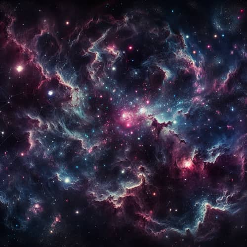 Vast Cosmic Landscape with Countless Stars | Space Wonders