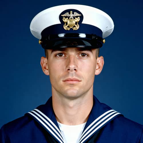 Navy Enlisted Portrait - Professional Military Photos