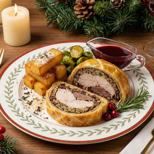 Christmas Turkey Wellington Recipe Christmas Turkey Wellington Recipe