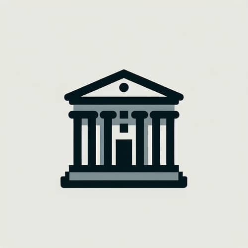 Simple Government Icon Design for Representation