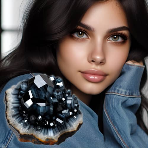 Young Beautiful Girl Resembling Onyx | Casual Outfit