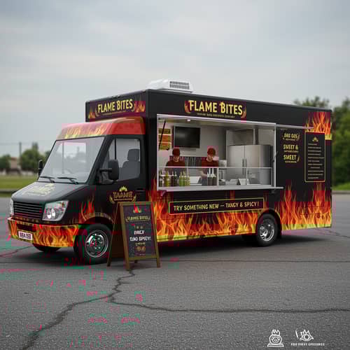 Flame Bites Food Truck: Spicy & Tangy Flavors
