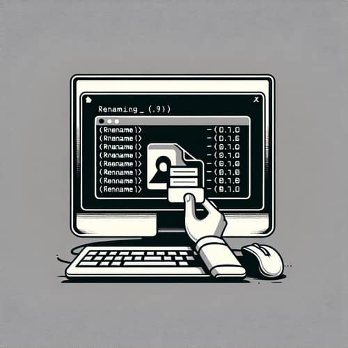 Efficient Linux File Renaming Process Illustrated