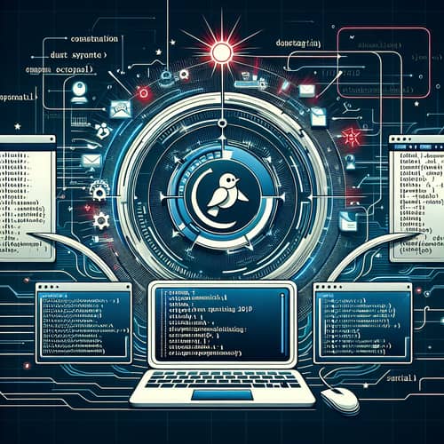 Linux Operating System Startup Concept | Executing Visualized Scripts