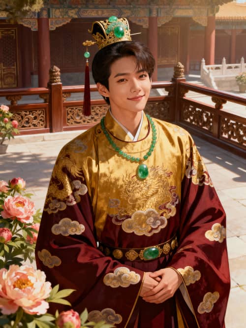 BTS Kim Taehyung as a Chinese Prince Artwork BTS Kim Taehyung as a Chinese Prince Artwork