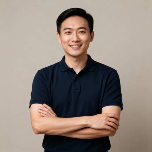 Studio-Quality Half-Body ID Photo Studio-Quality Half-Body ID Photo