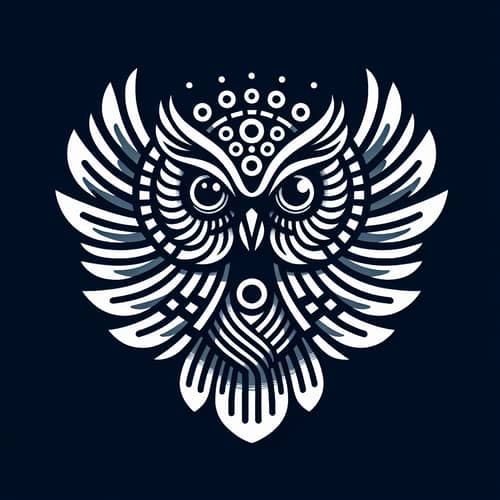 Innovative Owl Logo Design for Tech Company | LogoWings