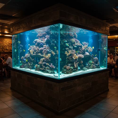 Stunning Custom Aquariums for Seafood Restaurants