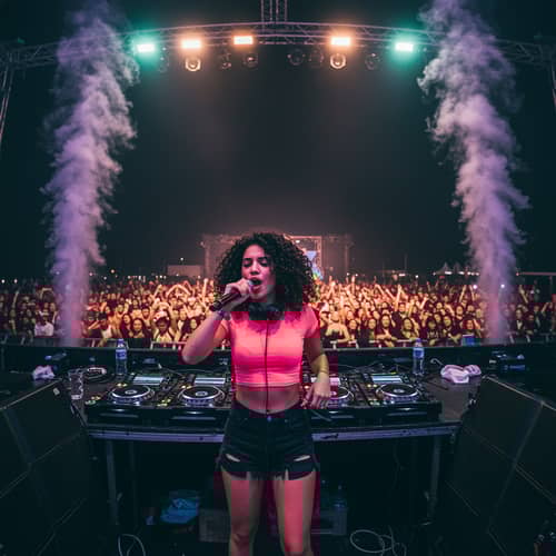Dynamic DJ Woman: Elevate Your Events