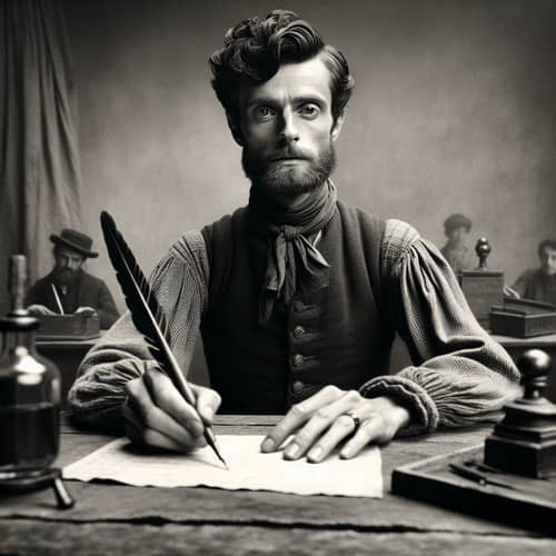 19th Century Rural Classroom Scene | Nostalgic Vintage Portrait