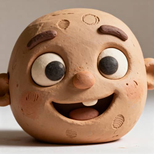 Charming Claymation Character Model Design