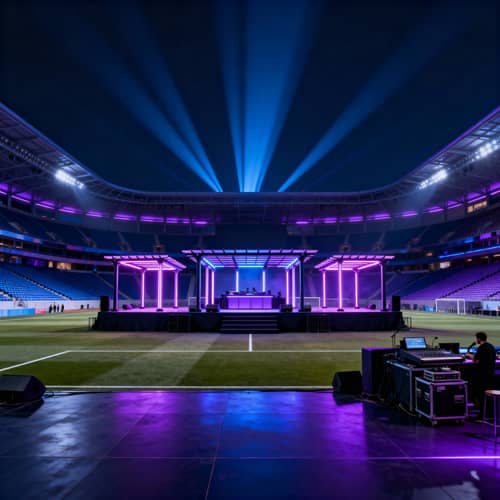 Stunning Night Club with Unique Stage Design