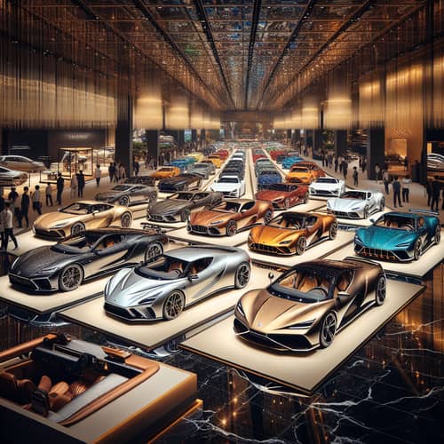 Luxury Cars Showcase: High-End Sports Cars, Sedans & SUVs