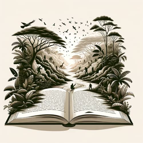 Simple Illustrations for 'La Vorágine'