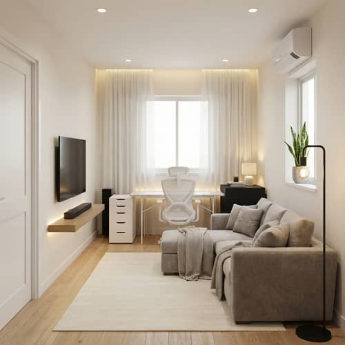 Modern Room Redesign with Existing Components