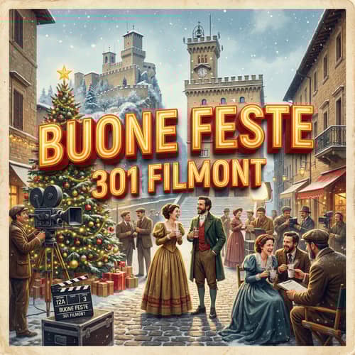 301 FILMONT Holiday Card - San Marino 3D Design