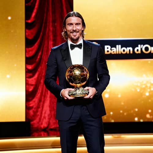 Christian Bale at Ballon d'Or Stage Christian Bale at Ballon d'Or Stage