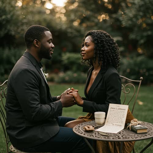 Black Couple Love Poem for Patrick & Stéphanie