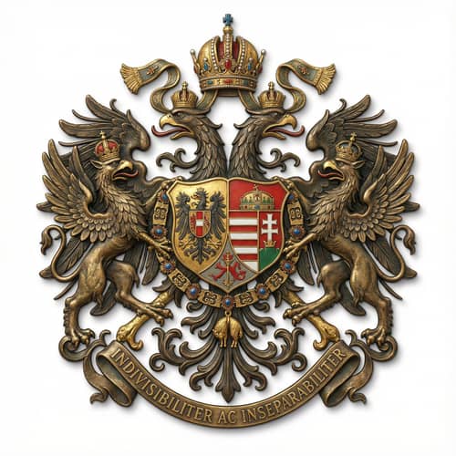 Lesser Common Coat of Arms of Austria-Hungary Lesser Common Coat of Arms of Austria-Hungary