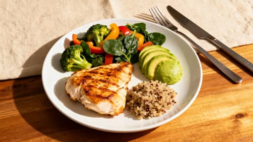 Low-Carb Non-Keto Diet Plate: Healthy Eating Guide