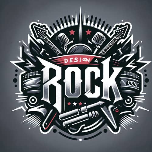 Rock Band Logo Design - Bold & Edgy Music Symbol Design