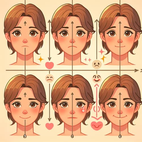 Lively Human Face Animation with Emotions