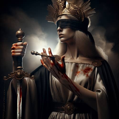 Femida: The Goddess of Justice - Stern Authority & Unforgiving Nature
