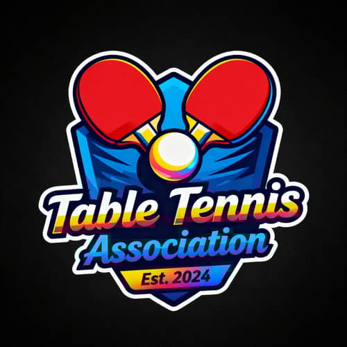 Dynamic Table Tennis Logo Design
