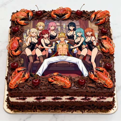 Unique Black Forest Birthday Cake Design Unique Black Forest Birthday Cake Design