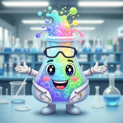 Friendly Chemical Mascot for Your Brand Friendly Chemical Mascot for Your Brand