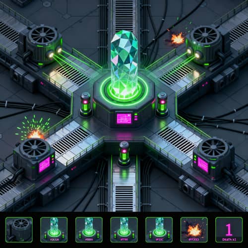 Ciberpunk Industry Building Overview