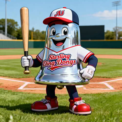 Sterling Ding Dongs Baseball Team Mascot Sterling Ding Dongs Baseball Team Mascot