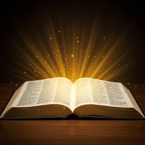 Illuminating Insights: Light from an Open Bible